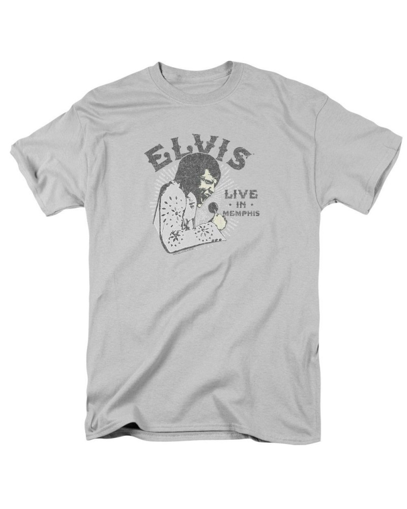 Elvis Presley Shirt | LIVE IN MEMPHIS T Shirt $6.80 Shirts