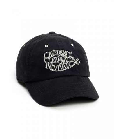 Creedence Clearwater Revival Logo Baseball Cap - Black $12.90 Hats