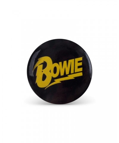 David Bowie Bowie Logo Button Pin $4.07 Accessories