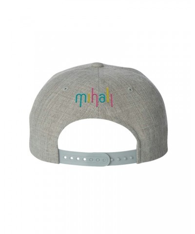 Mihali Heather Grey Flat Bill Snapback Hat $16.40 Hats