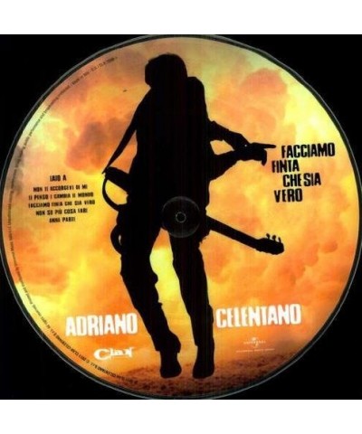 Adriano Celentano Facciamo Finta Che Sia Vero Vinyl Record $11.62 Vinyl