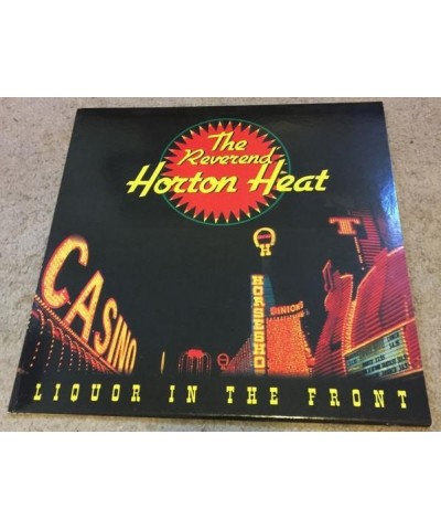 The Reverend Horton Heat LIQUOR IN THE FRONT Vinyl Record $14.72 Vinyl