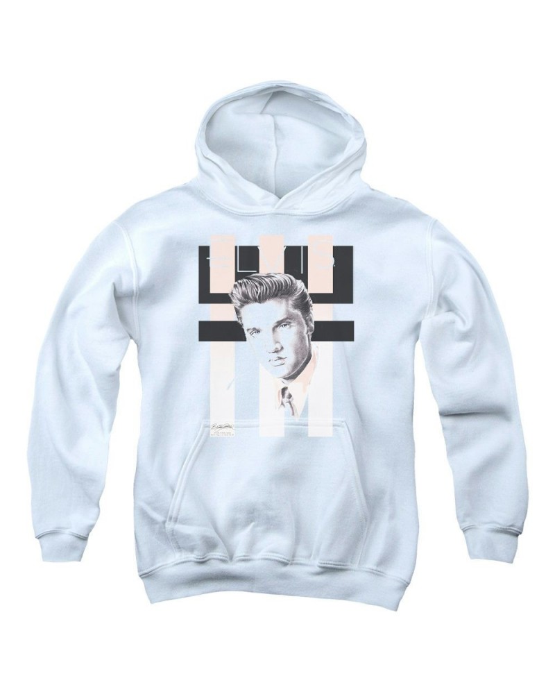 Elvis Presley Youth Hoodie | RETRO Pull-Over Sweatshirt $14.50 Sweatshirts