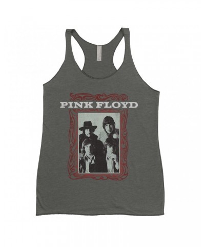 Pink Floyd Ladies' Tank Top | Point Me To The Sky Framed Album Art Distressed Shirt $13.90 Shirts