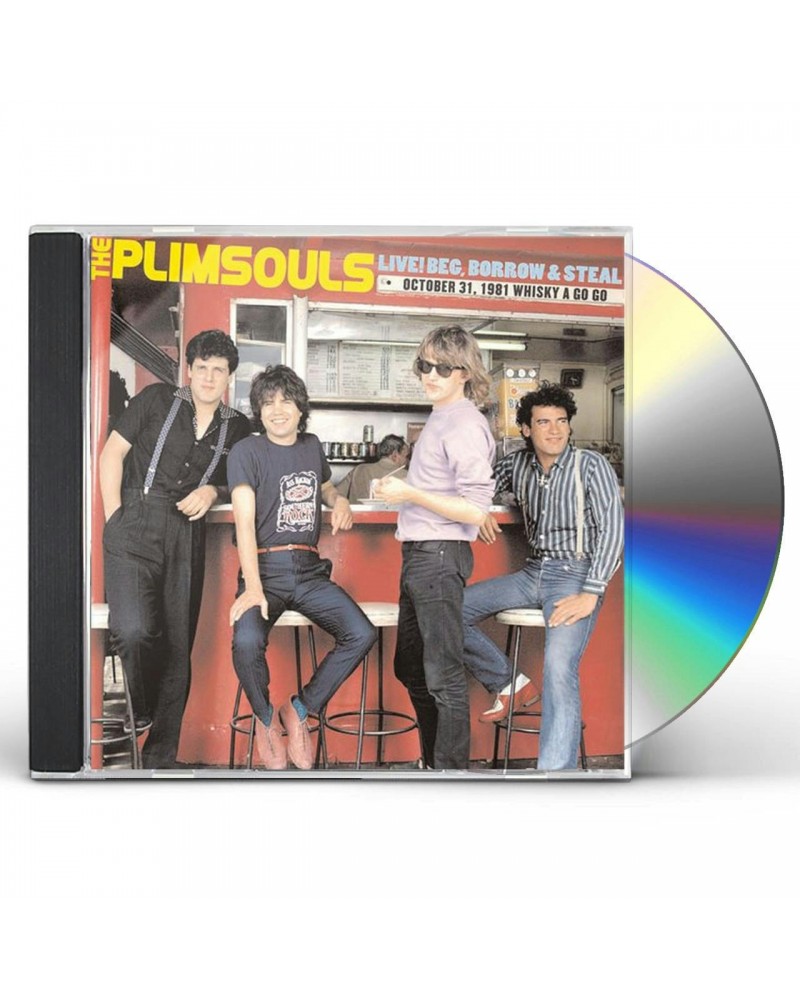 Plimsouls LIVE BEG BORROW & STEAL: OCTOBER 31 1981 WHISKEY CD $8.77 CD