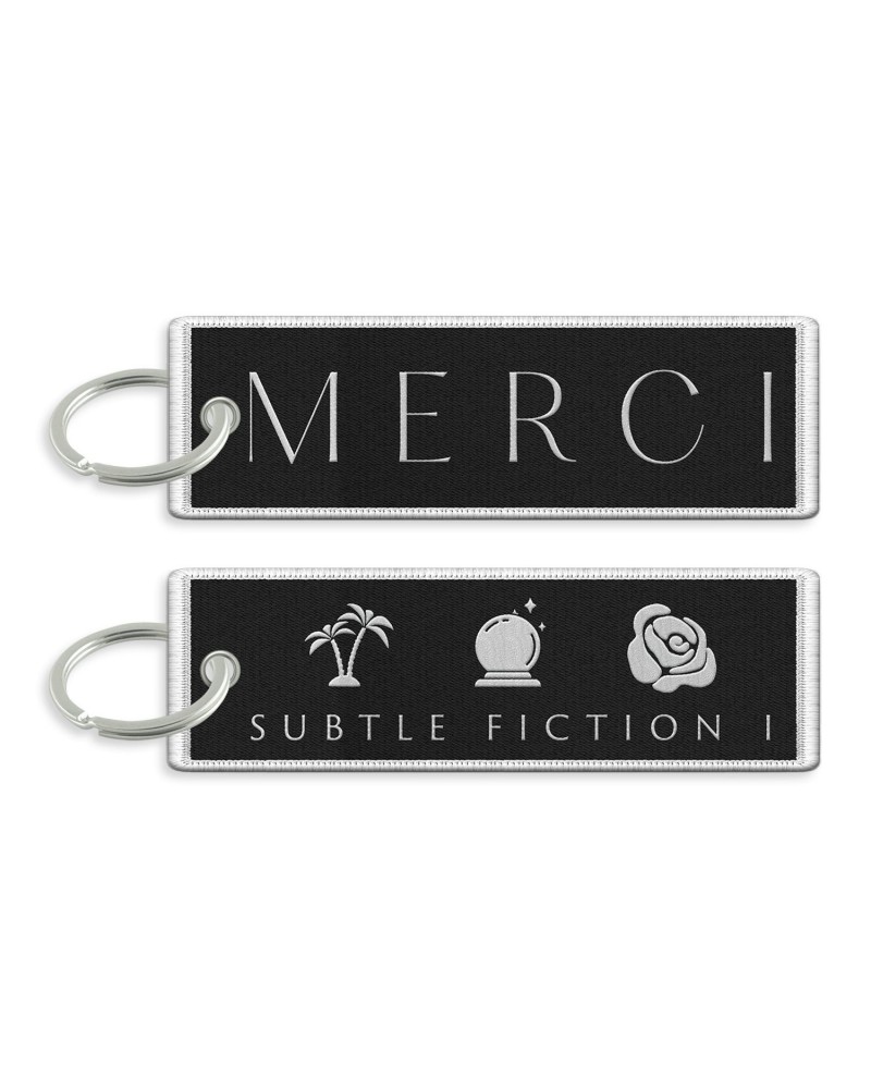 Merci Subtle Fiction I Embroidered Keychain $1.65 Accessories