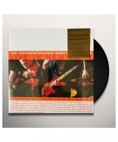 Joe Jackson Summer In The City: Live In New York Vinyl Record $18.64 Vinyl