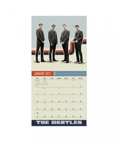 The Beatles Rock & Roll 2021 Wall Calendar $4.65 Calendars