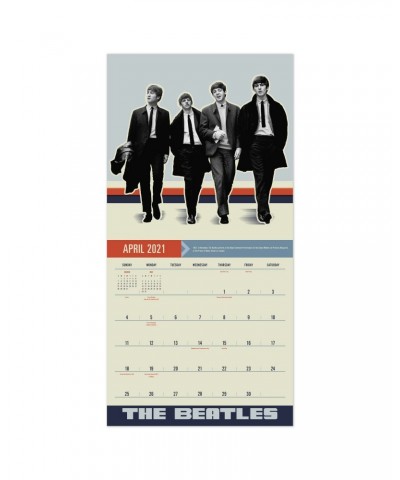 The Beatles Rock & Roll 2021 Wall Calendar $4.65 Calendars