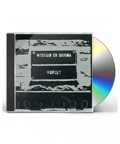 Mission Of Burma FORGET BURMA CD $5.65 CD