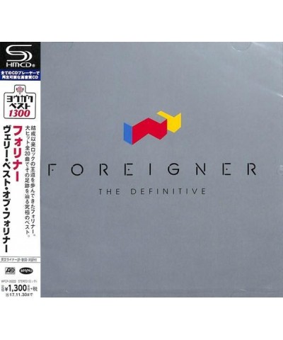 Foreigner DEFINITIVE (SHM) CD $8.64 CD