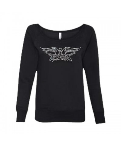 Aerosmith Women's Bling Slouchy Sweater $29.38 Sweatshirts