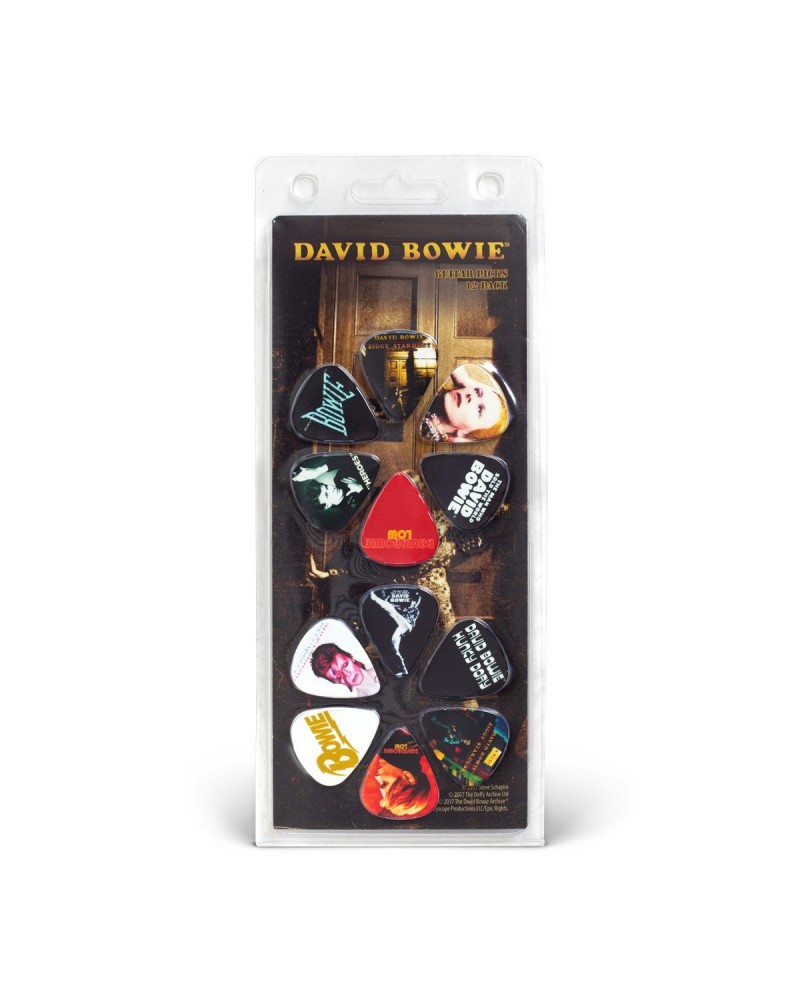 David Bowie Guitar Picks Set of 12 $10.25 Instruments