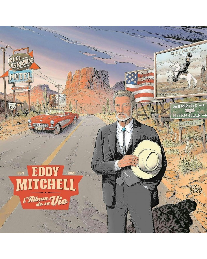 Eddy Mitchell L'ALBUM DE SA VIE Vinyl Record $8.05 Vinyl