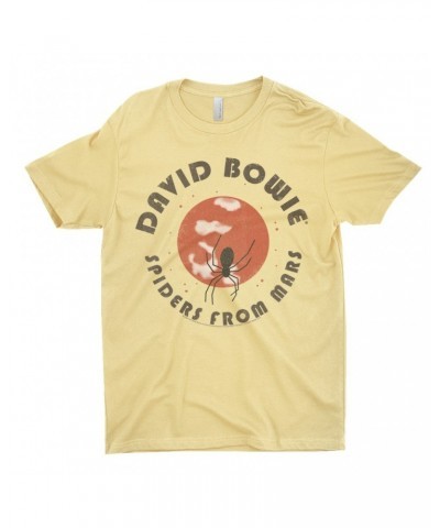 David Bowie T-Shirt | Spiders From Mars Design Shirt $10.23 Shirts