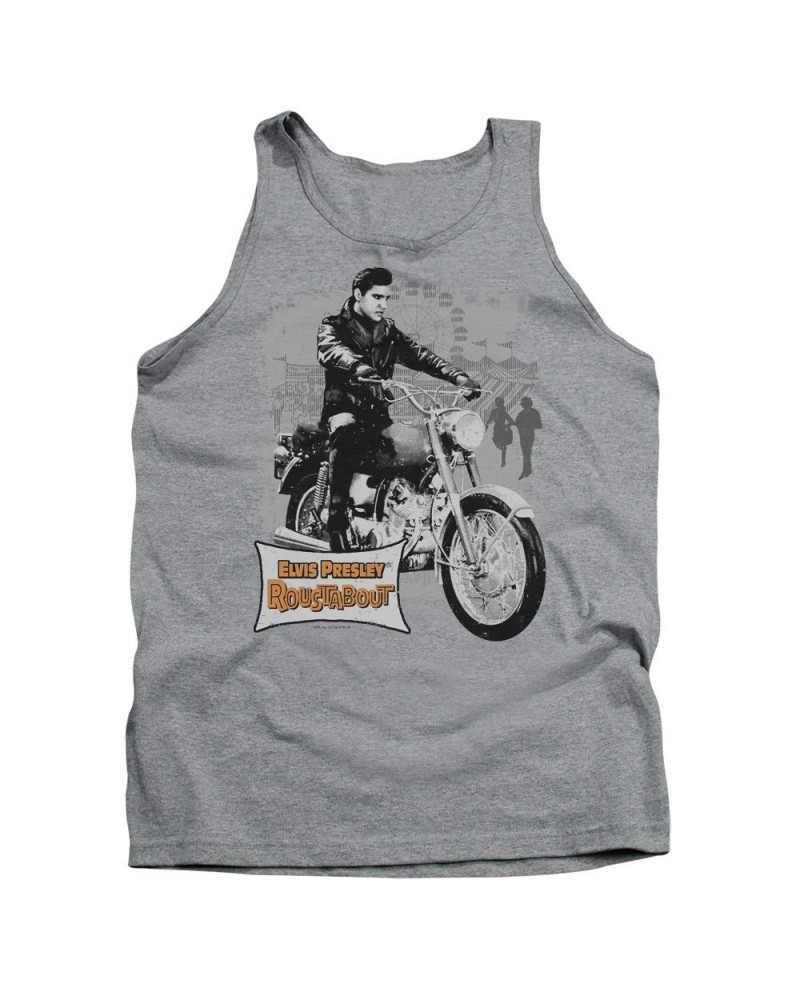 Elvis Presley Tank Top | ROUSTABOUT POSTER Sleeveless Shirt $8.28 Shirts