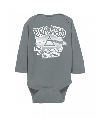 Pink Floyd Long Sleeve Bodysuit | Retro POP Art Dark Side Of The Moon Bodysuit $9.08 Shirts