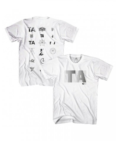 Touché Amoré Icons Logo T-Shirt (White) $6.94 Shirts