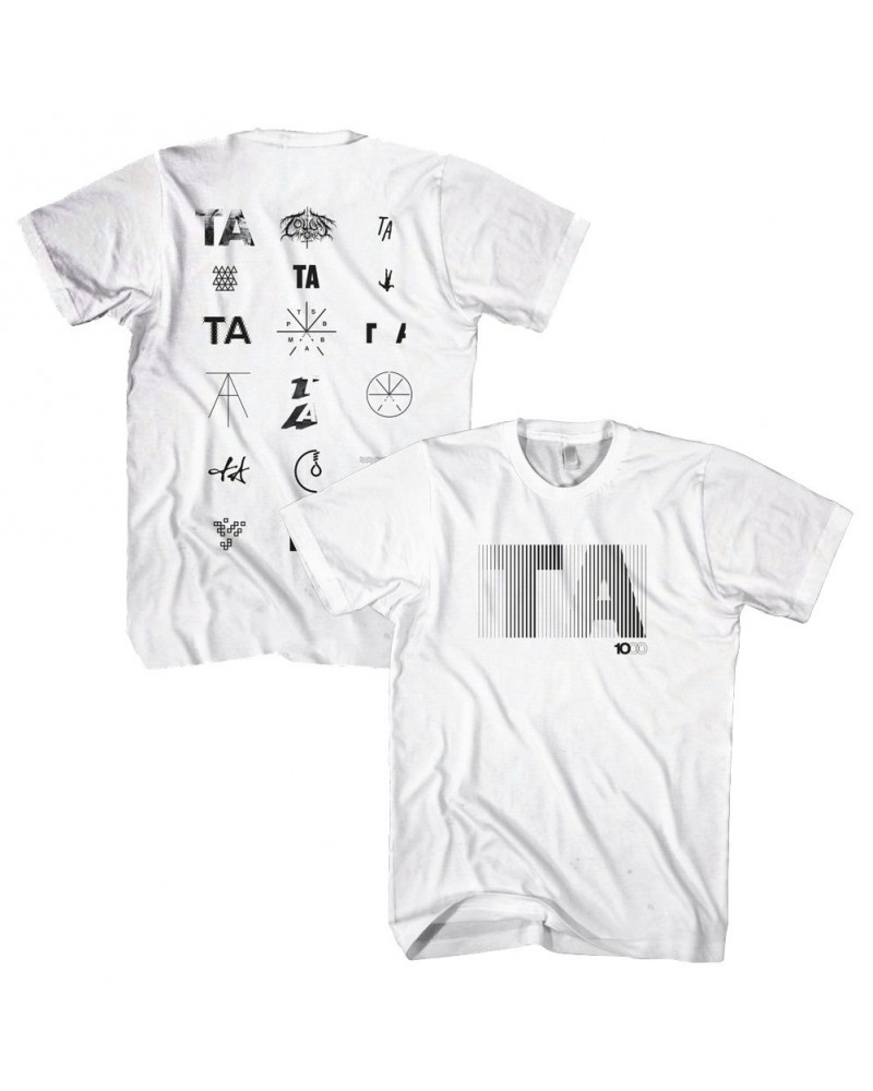 Touché Amoré Icons Logo T-Shirt (White) $6.94 Shirts