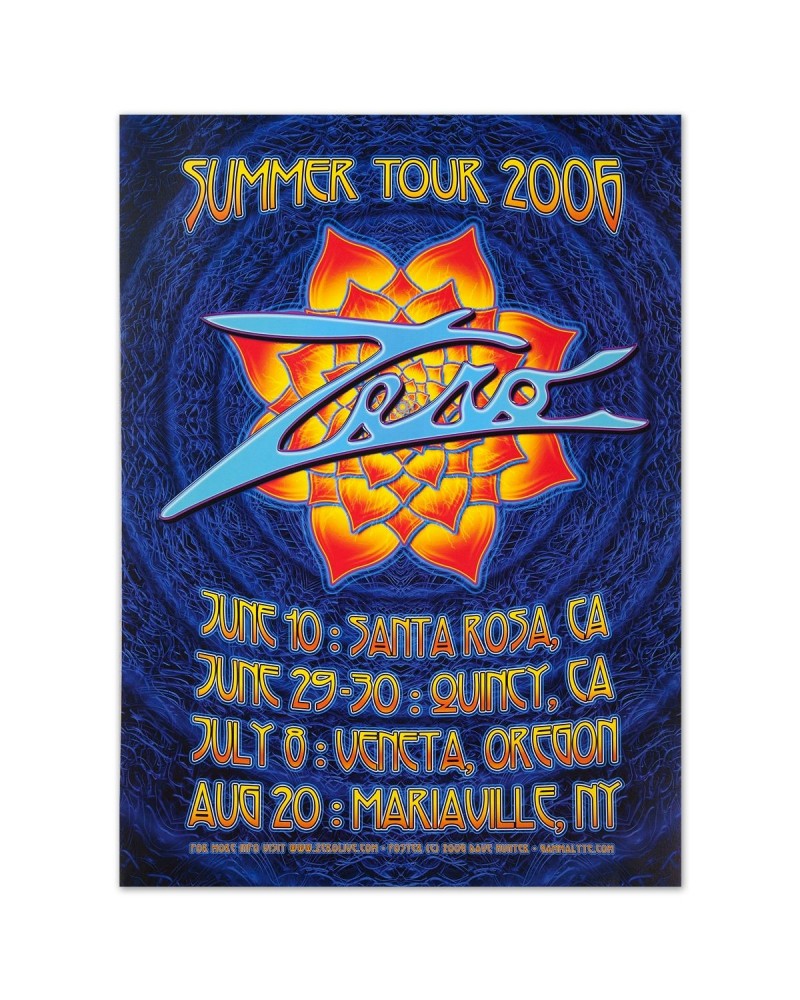 Steve Kimock Summer Tour 2005 Poster $7.80 Decor