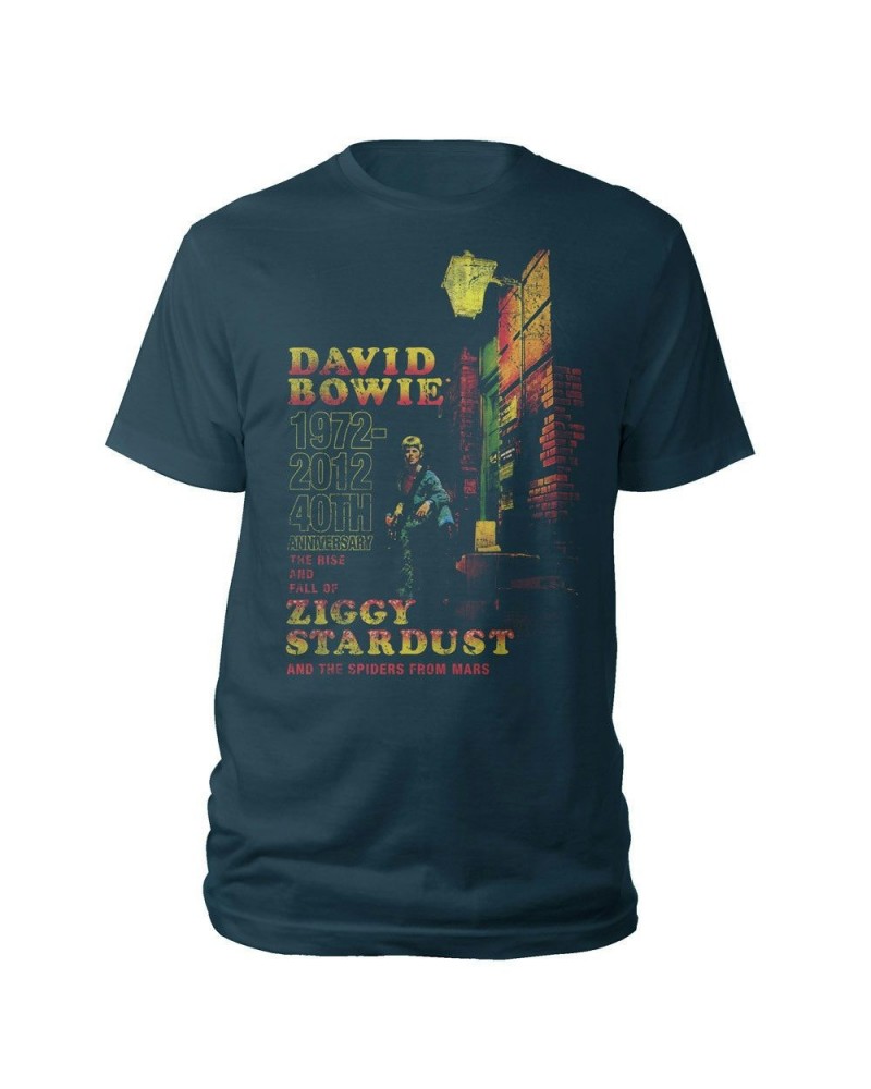 David Bowie 40th Anniversary Ziggy Stardust T-Shirt $11.48 Shirts