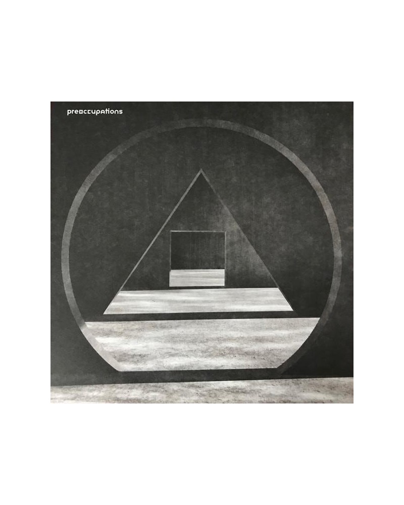 Preoccupations NEW MATERIAL (GREY-BLACK STREAKED VINYL) Vinyl Record $10.10 Vinyl