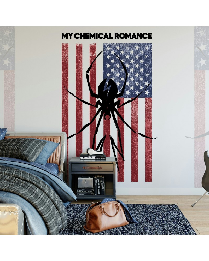 My Chemical Romance Rock Roll My Chemical Romance Mural - Flag $57.37 Decor