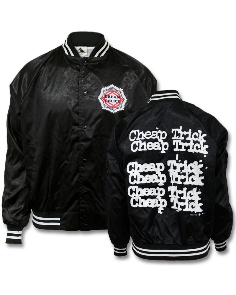 Cheap Trick Dream Police Baseball Jacket $32.23 Outerwear