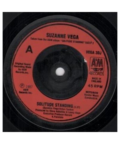 Suzanne Vega Solitude Standing Vinyl Record $8.91 Vinyl