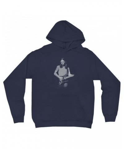 David Gilmour Hoodie | The Early Years Playing Guitar Hoodie $15.18 Sweatshirts