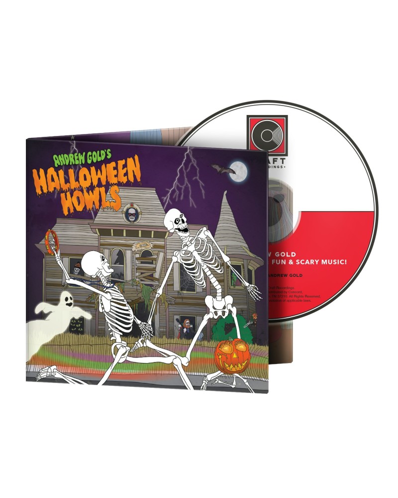 Andrew Gold Halloween Howls: Fun & Scary Music Deluxe CD $4.03 CD