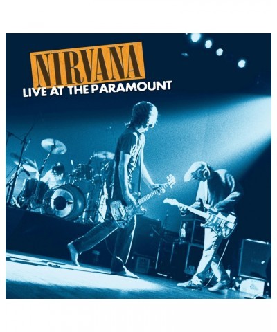 Nirvana Live At The Paramount (Transparent Orange 2 LP) Vinyl Record $21.15 Vinyl