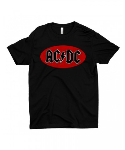 AC/DC T-Shirt | Bumper Sticker Logo Distressed Shirt $9.98 Shirts