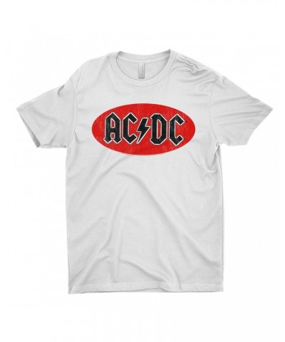 AC/DC T-Shirt | Bumper Sticker Logo Distressed Shirt $9.98 Shirts