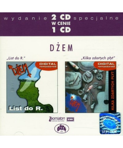 Dzem LIST DO R./KILKA ZDARTYCH PLYT CD $6.60 CD