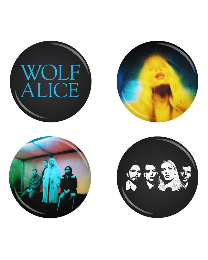 Wolf Alice BLUE WEEKEND PINS $8.14 Accessories