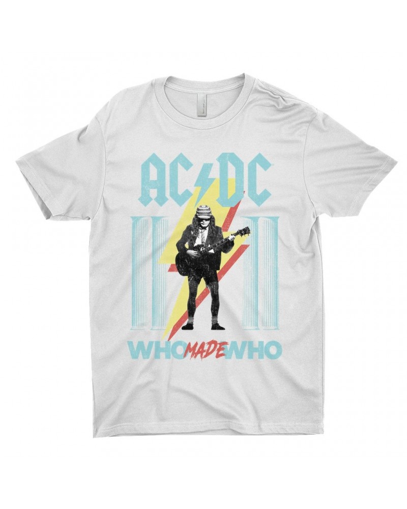 AC/DC T-Shirt | Pastel Who Made Who Shirt $11.73 Shirts